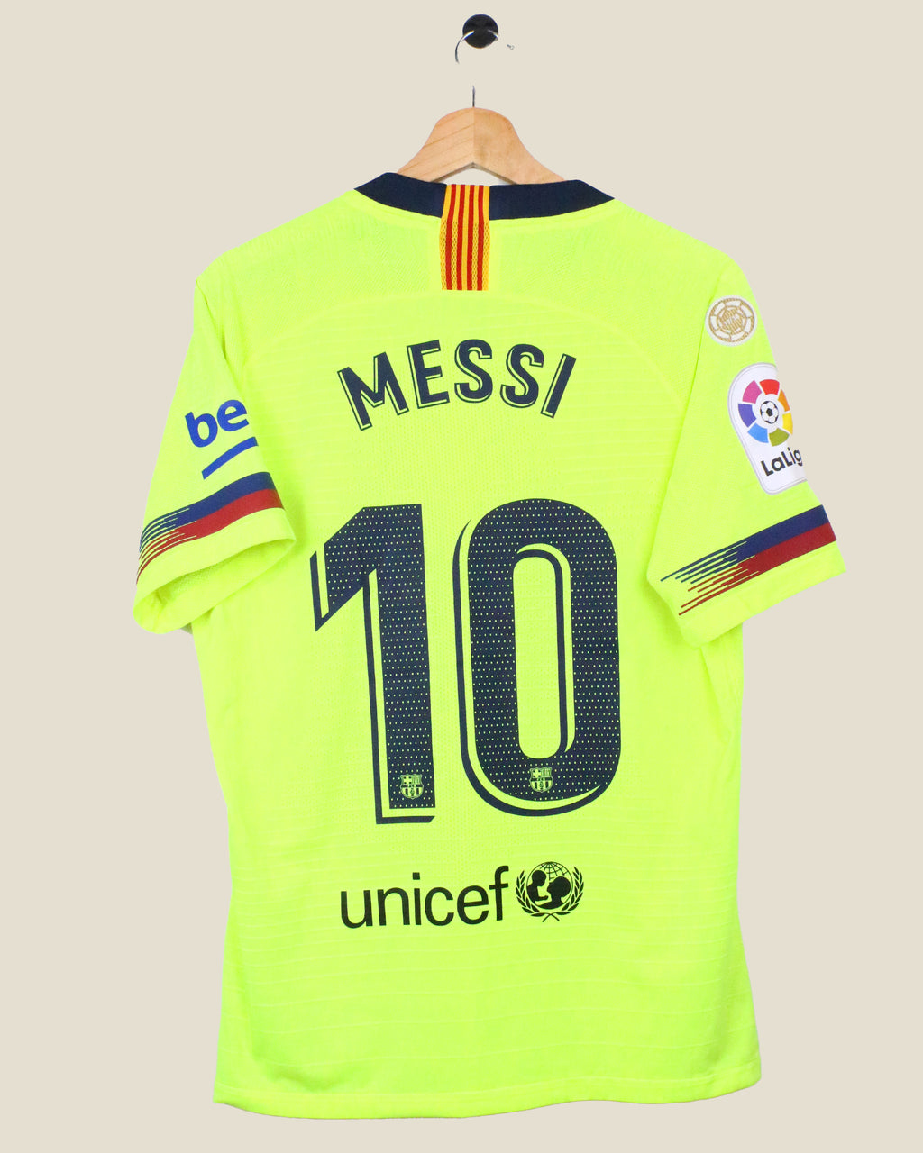 BARCELONA 2018/19 MESSI #10 AWAY PLAYER VERSION (M) NIKE
