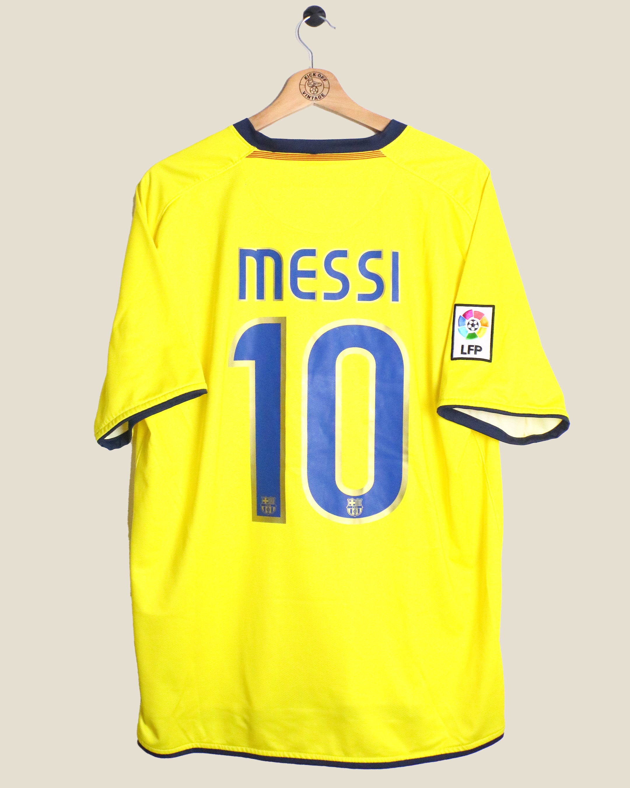 BARCELONA 2008/09 MESSI AWAY (L) NIKE