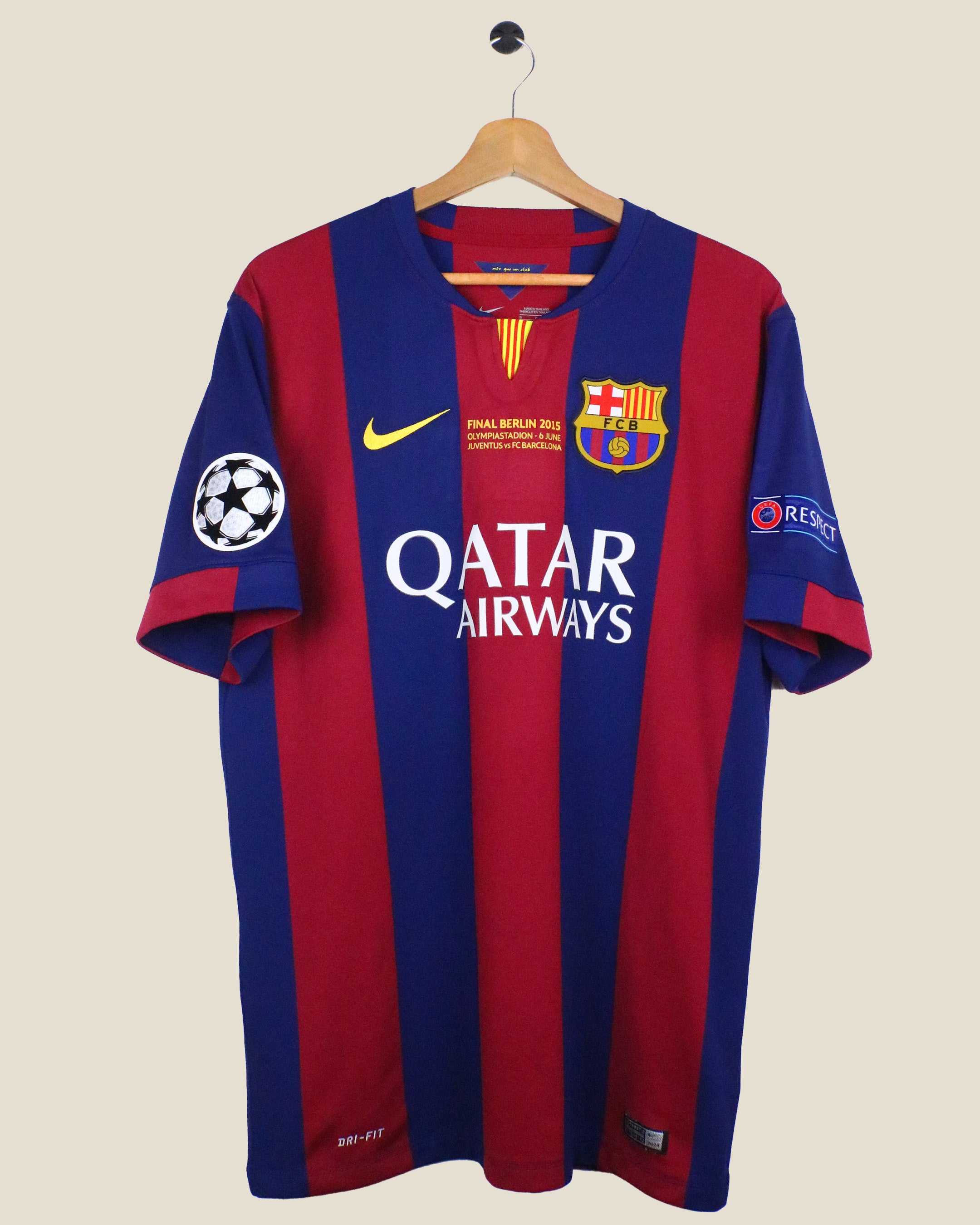 BARCELONA 2014/15 MESSI #10 UCL FINAL HOME (S) NIKE