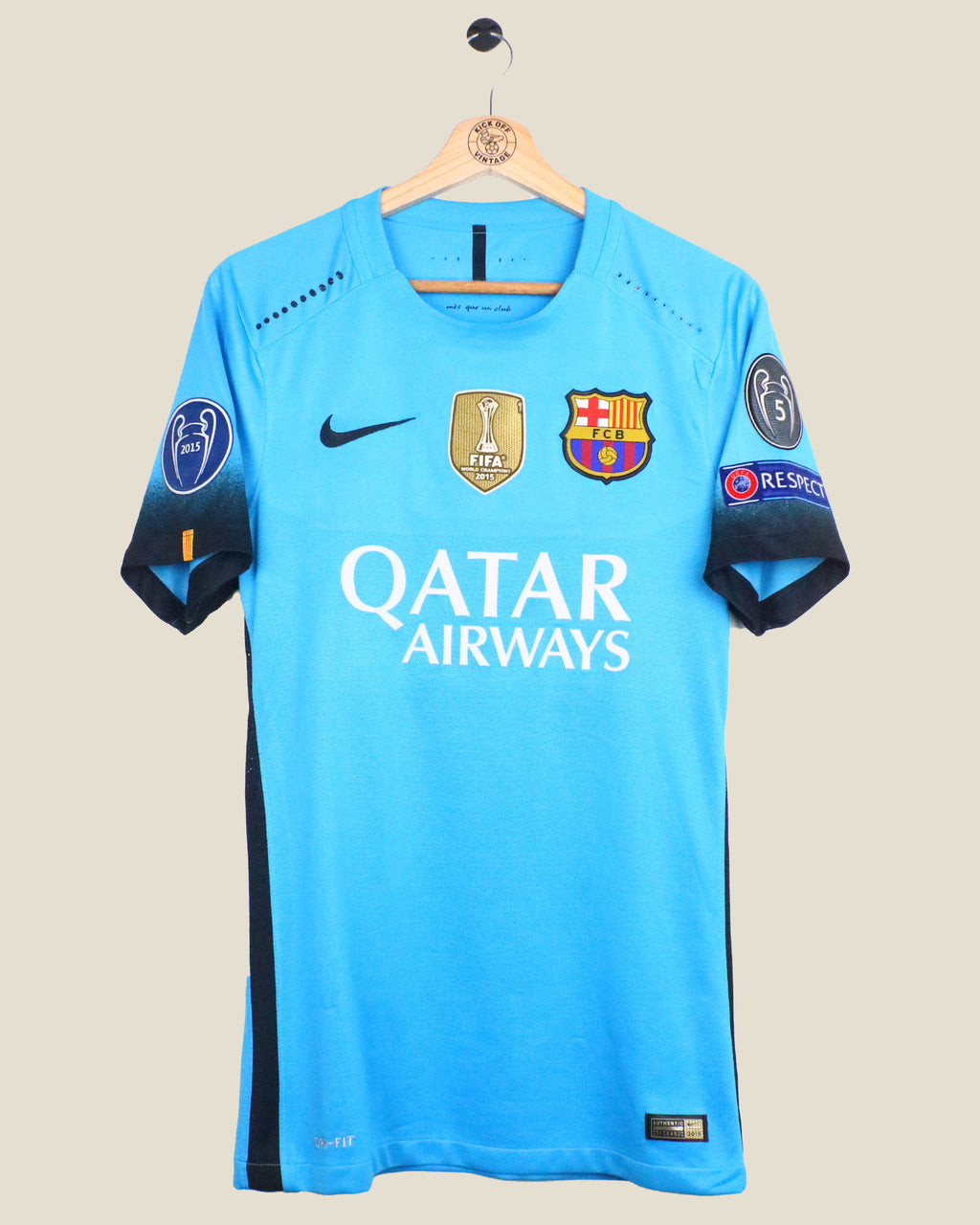 BARCELONA 2015/16 MESSI UCL AWAY PLAYER VERSION (S) NIKE