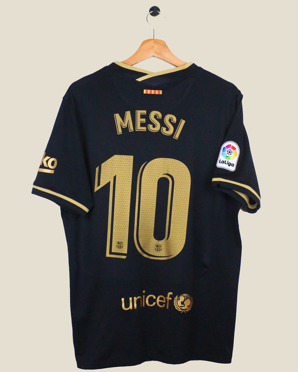 BARCELONA 2020/21 MESSI #10 AWAY (L) NIKE