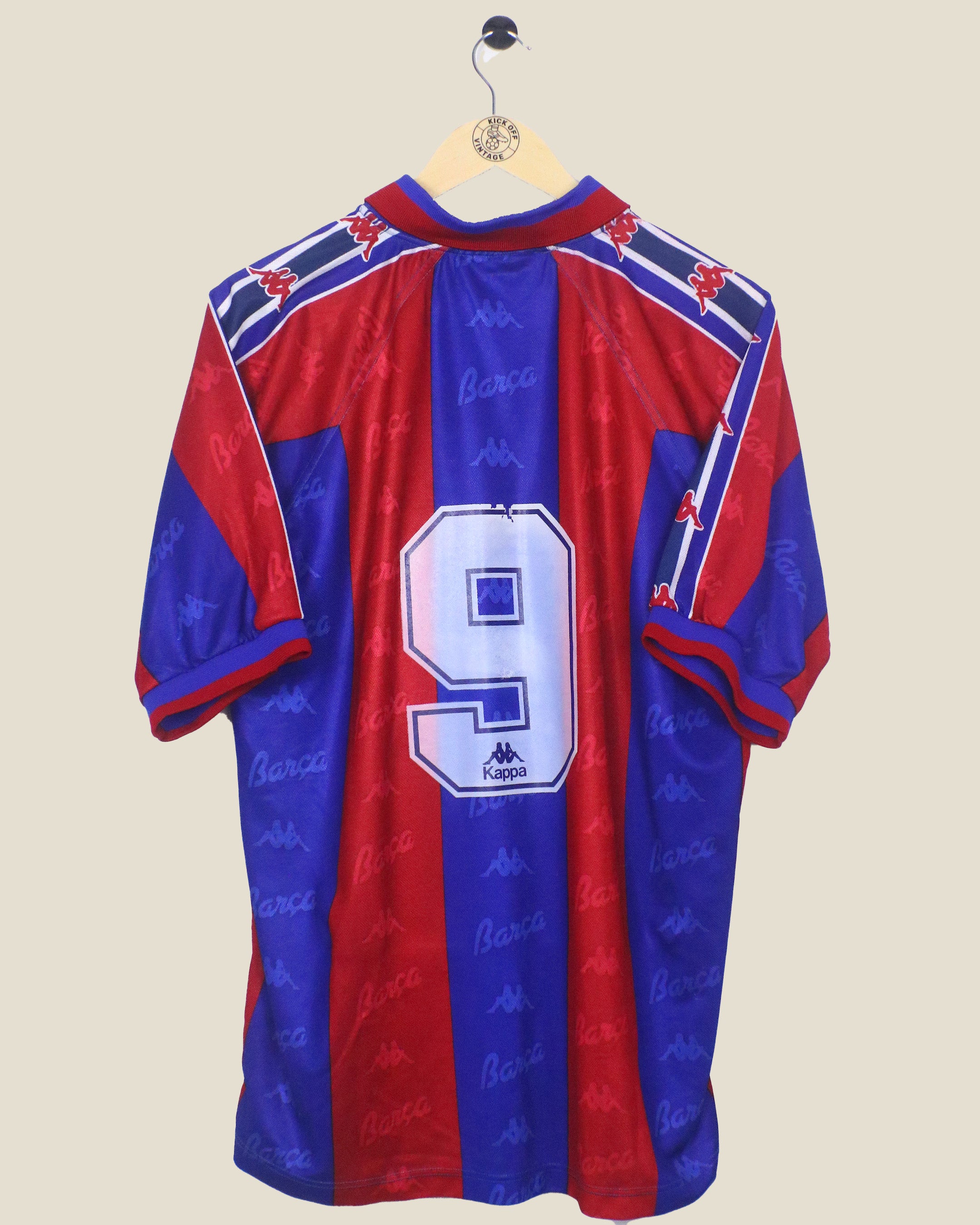 BARCELONA 1995/97 #9 HOME (XL) KAPPA