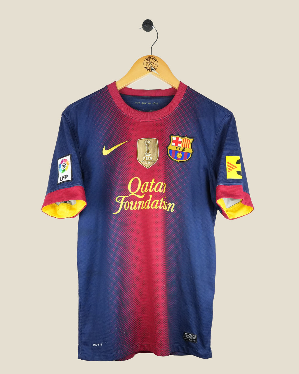 BARCELONA 2012/13 JORDI ALBA HOME SHIRT (S) NIKE