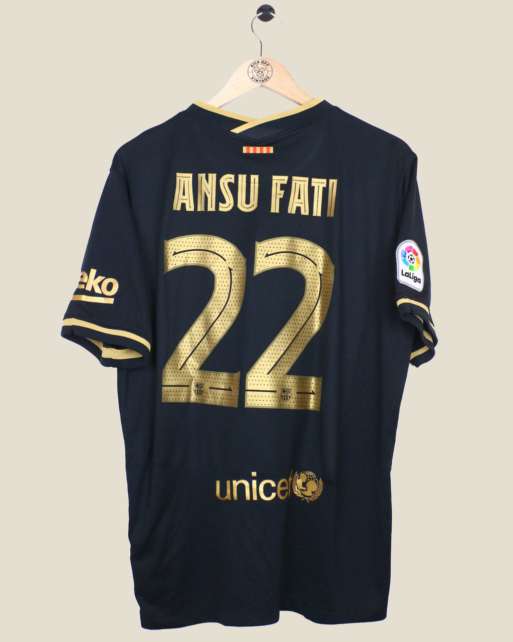 BARCELONA 2020/21 ANSU FATI AWAY (XL) NIKE
