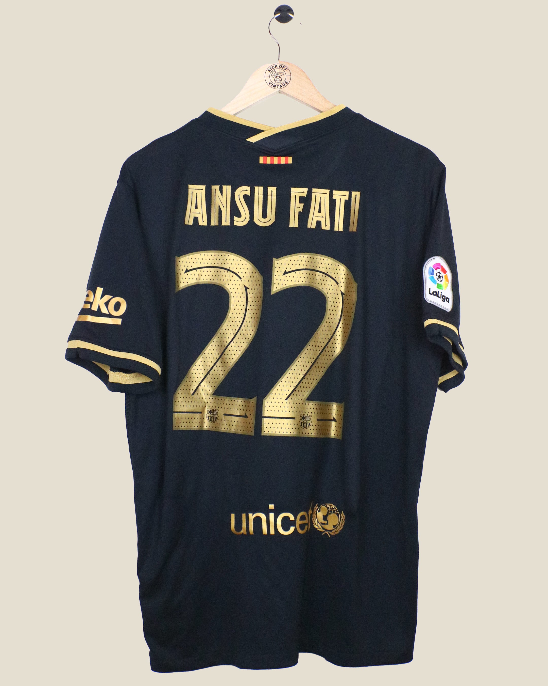 BARCELONA 2020/21 ANSU FATI AWAY (XL) NIKE