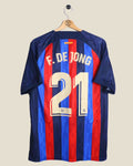 BARCELONA 2022/23 DE JONG OVO HOME (L) NIKE