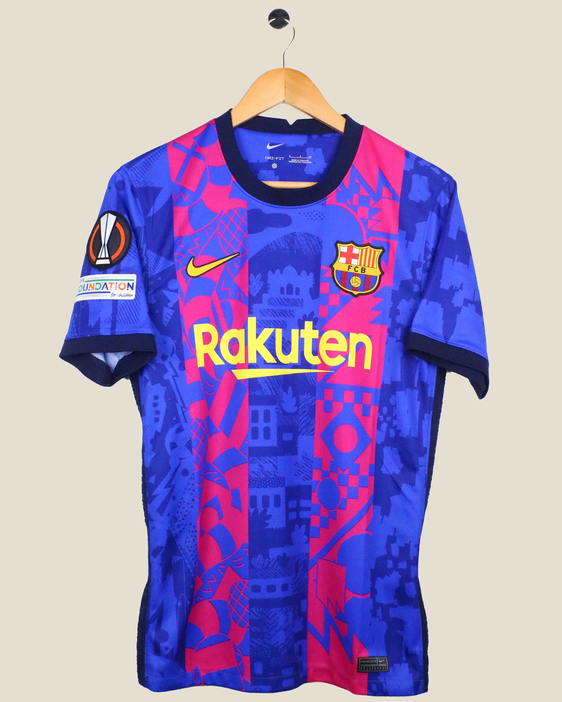 BARCELONA 2021/22 DEMBELE #7 UEL THIRD (S) NIKE