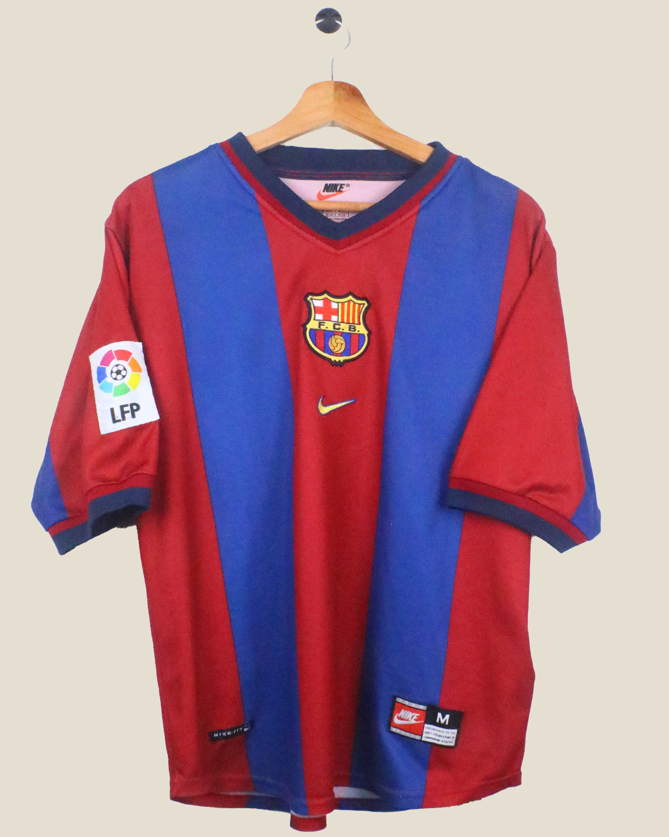 BARCELONA 1998/99 GUARDIOLA #4 HOME (M) NIKE