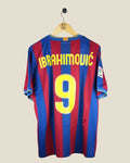BARCELONA 2009/10 IBRAHIMOVIC HOME SHIRT (XL) NIKE