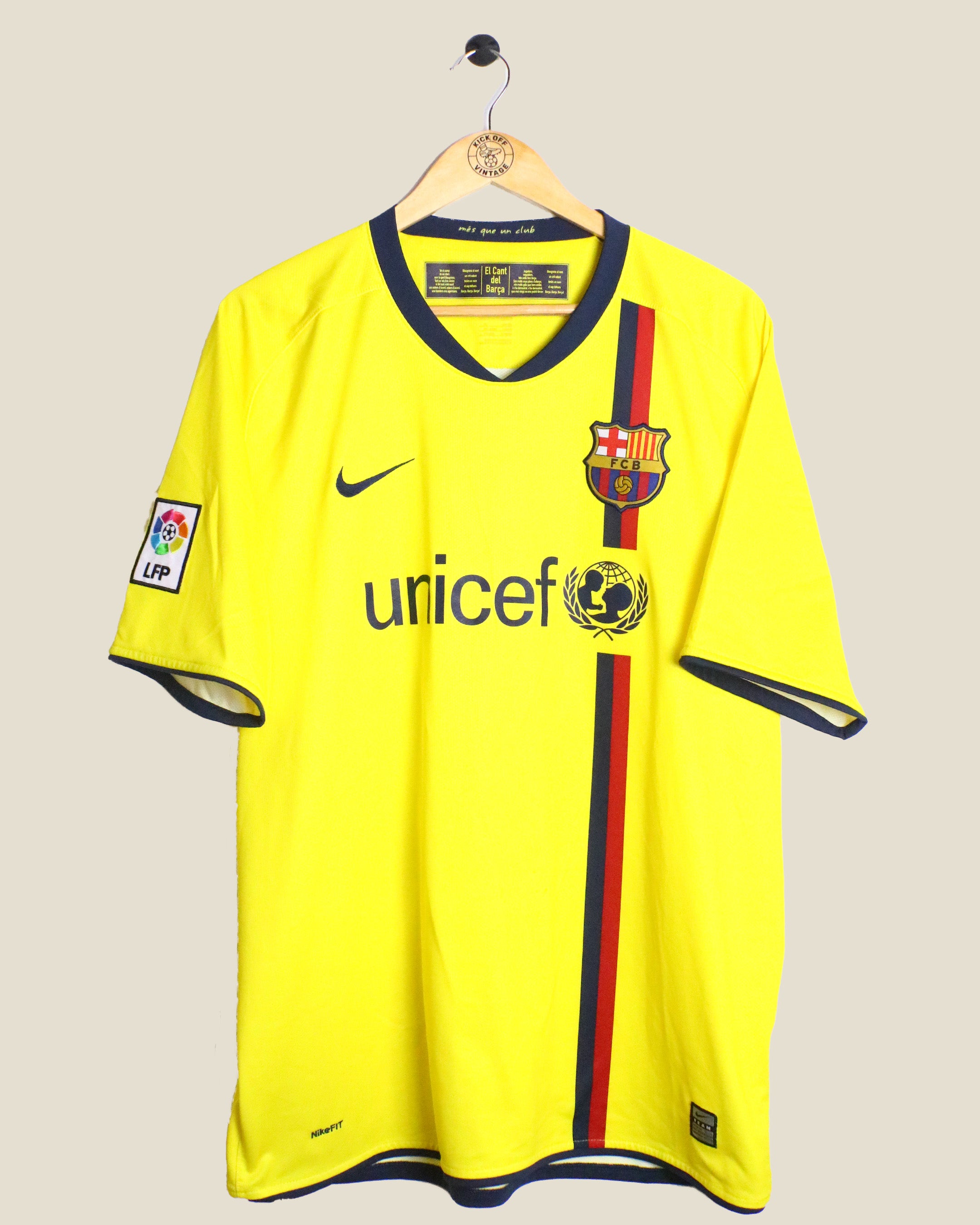 BARCELONA 2008/09 INIESTA AWAY (XL) NIKE