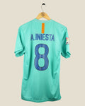 BARCELONA 2010/11 INIESTA AWAY SHIRT (S) NIKE