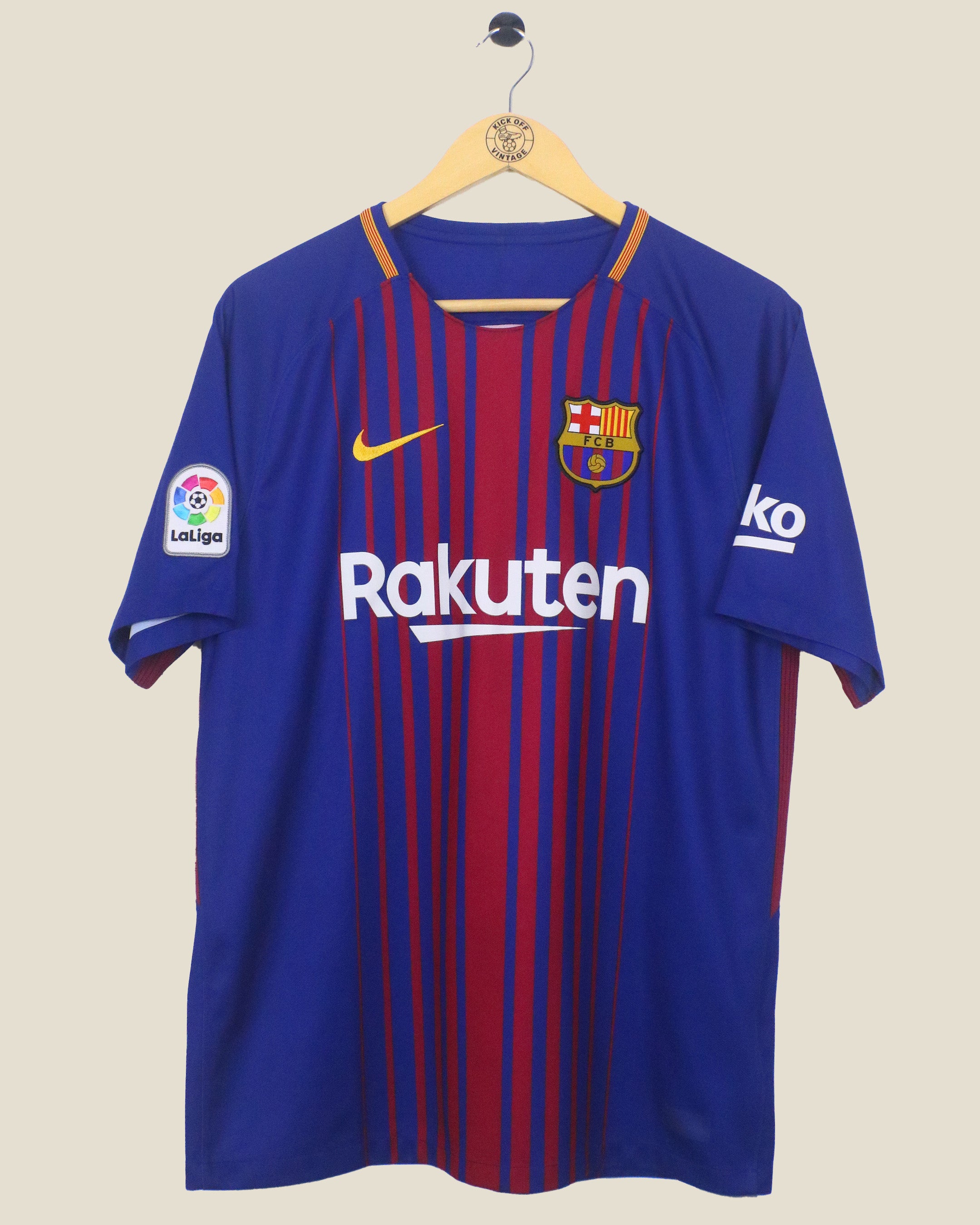 BARCELONA 2017/18 INIESTA HOME (L) NIKE