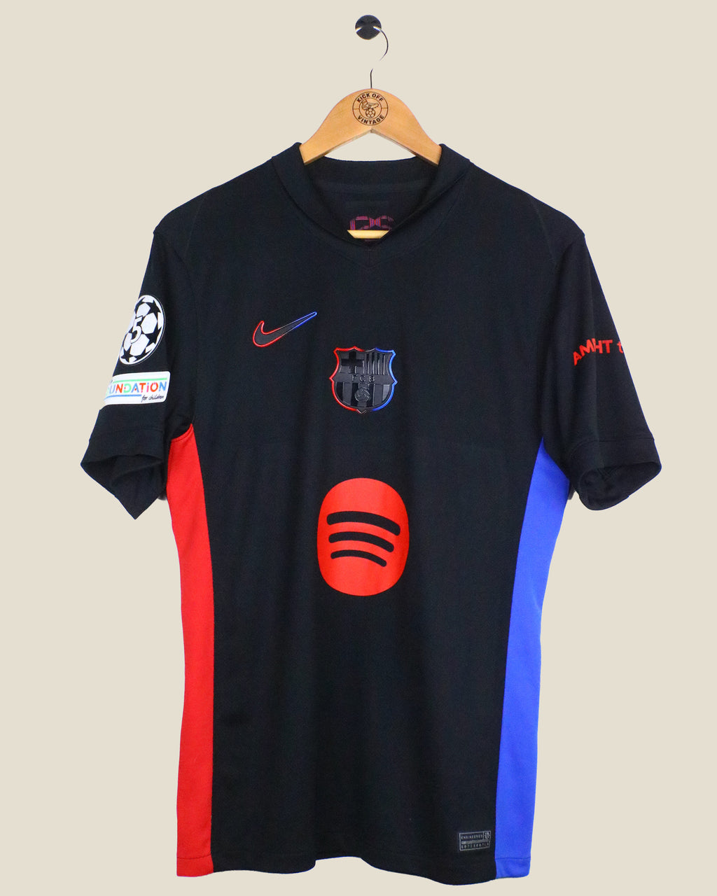 BARCELONA 2024/25 LEWANDOWSKI UCL AWAY (S) NIKE