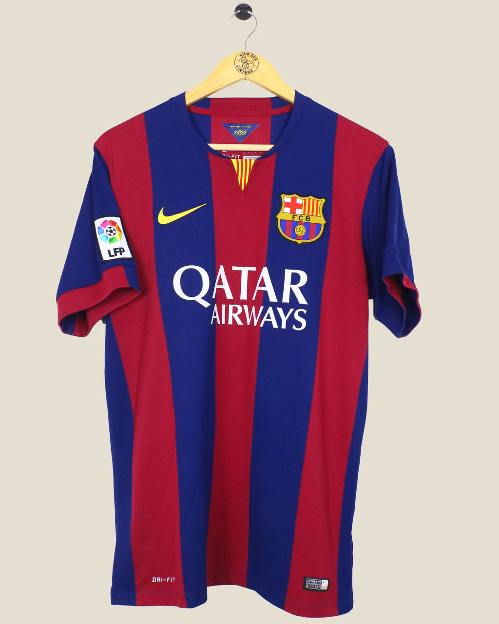 BARCELONA 2014/15 MESSI HOME SHIRT (M) NIKE