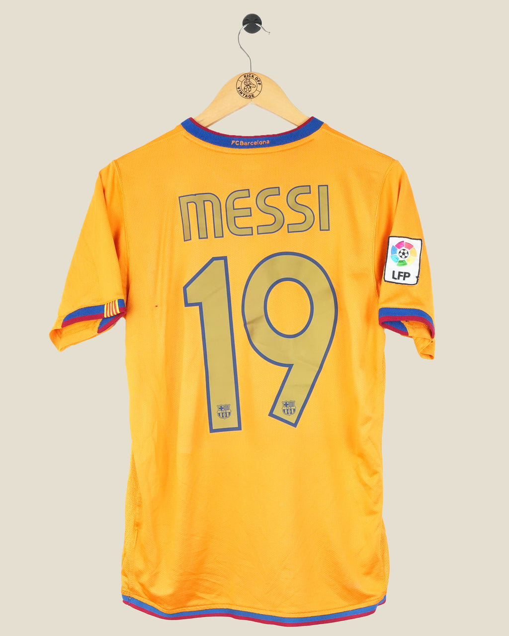 BARCELONA 2006/07 MESSI AWAY SHIRT (S) NIKE