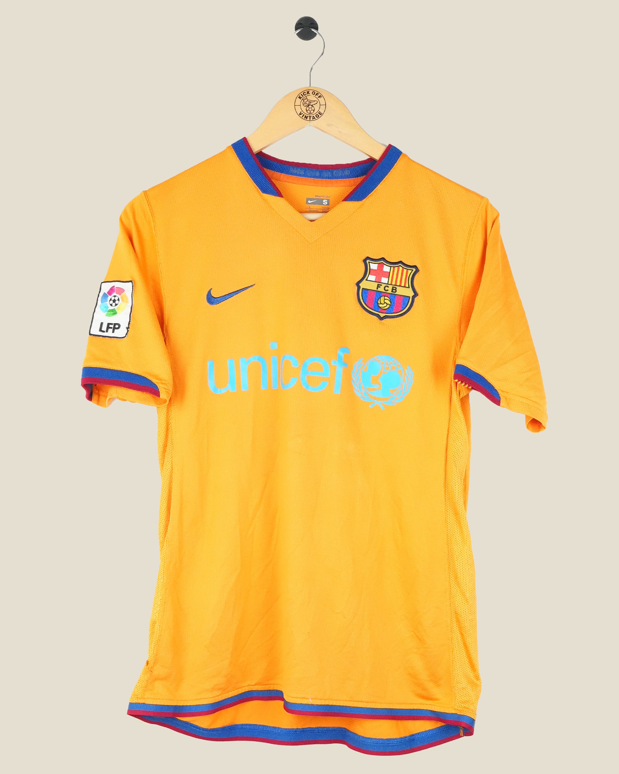 BARCELONA 2006/07 MESSI AWAY SHIRT (S) NIKE