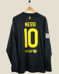 BARCELONA 2011/12 MESSI AWAY SHIRT L/S (XL) NIKE