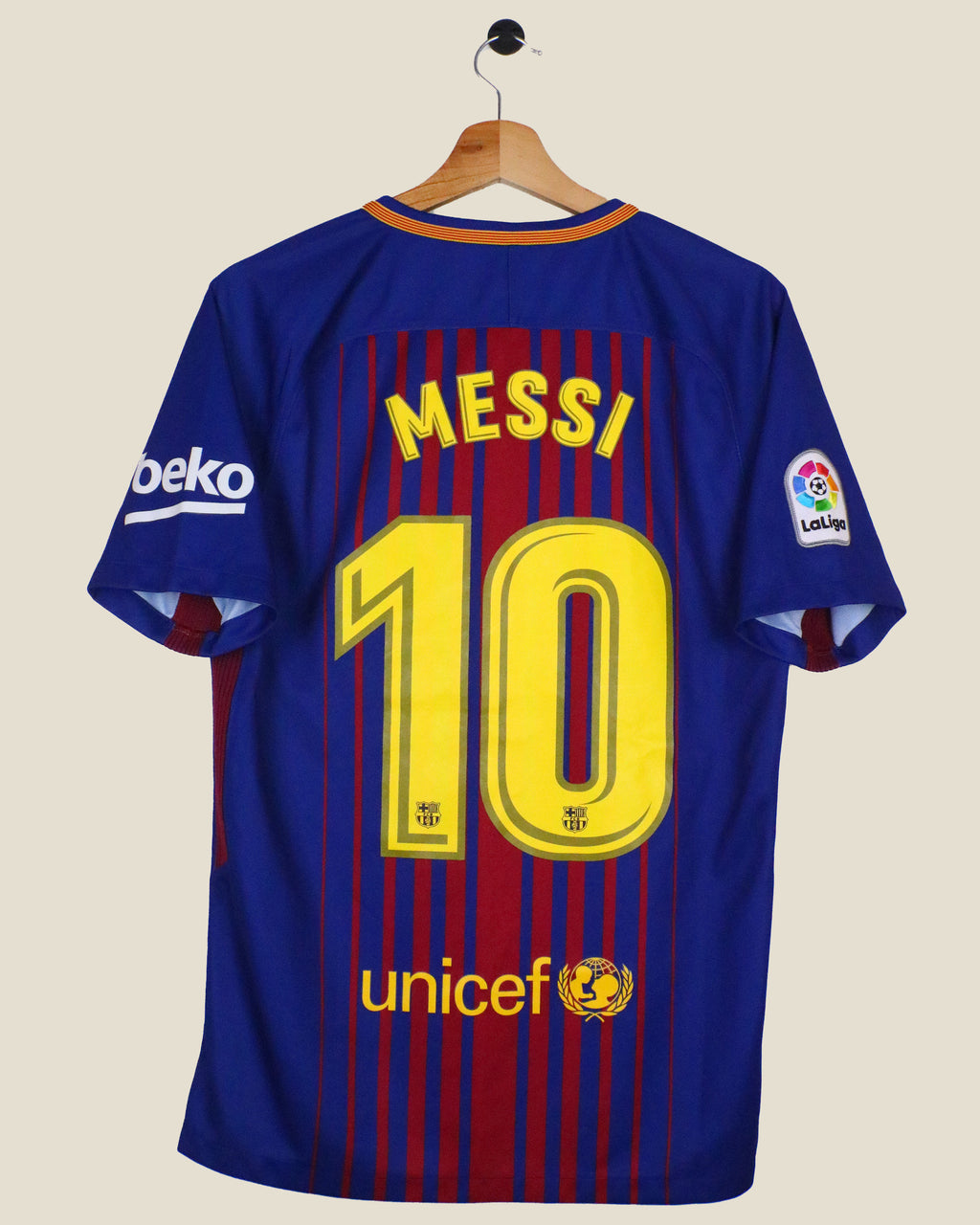BARCELONA 2017/18 MESSI #10 HOME (S) NIKE