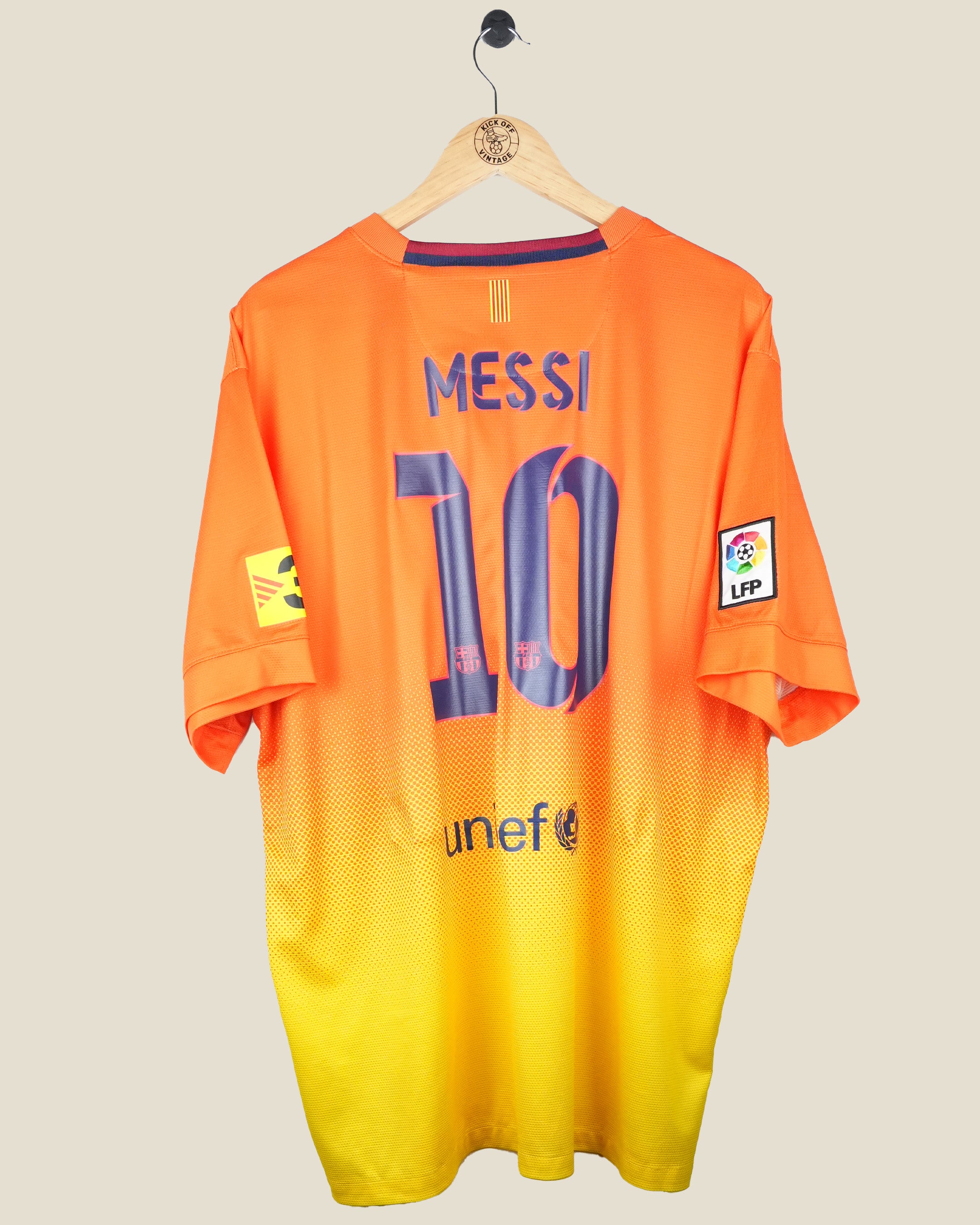 BARCELONA 2012/13 MESSI AWAY SHIRT (XXL) NIKE