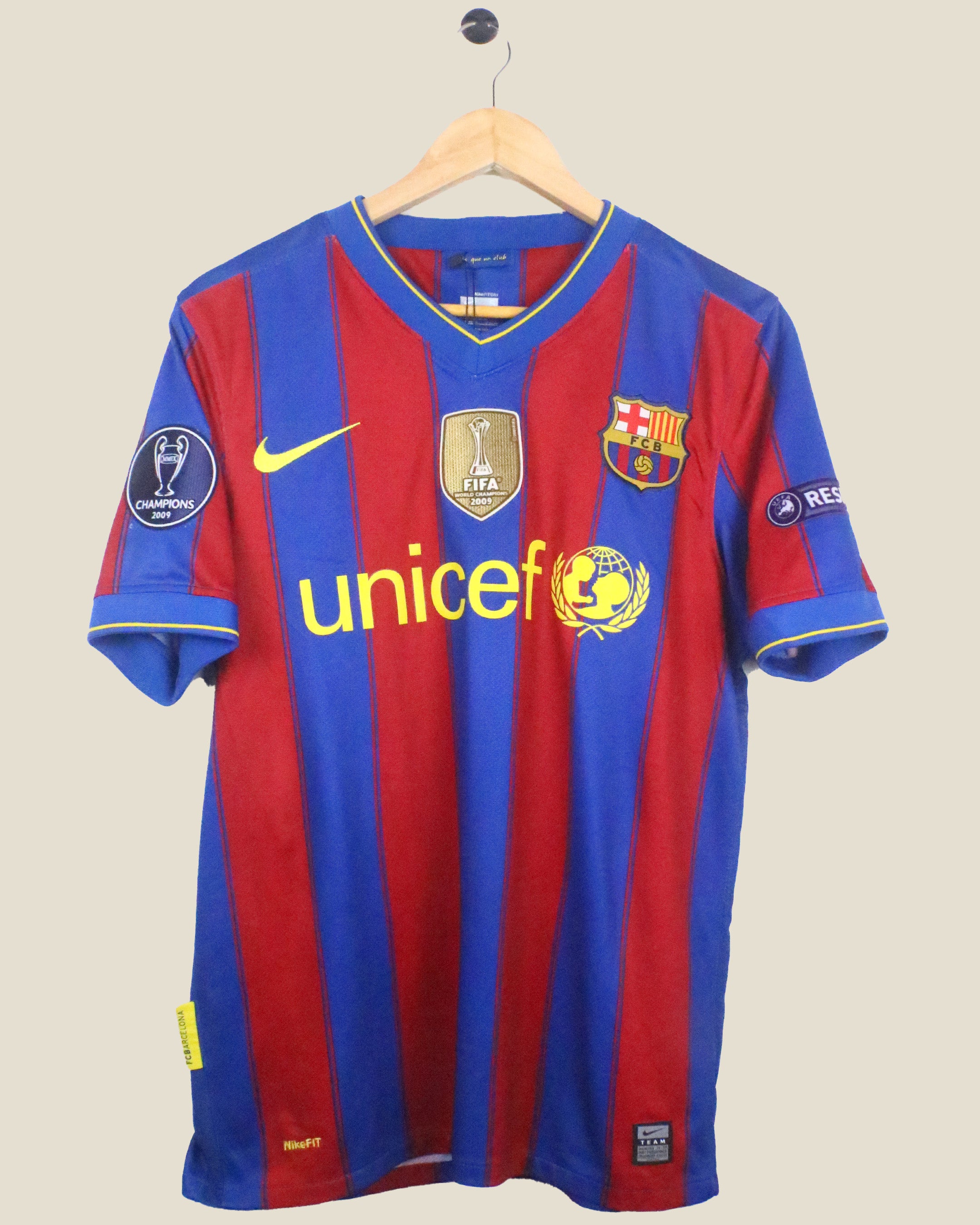BARCELONA 2009/10 MESSI #10 UCL HOME (S) NIKE