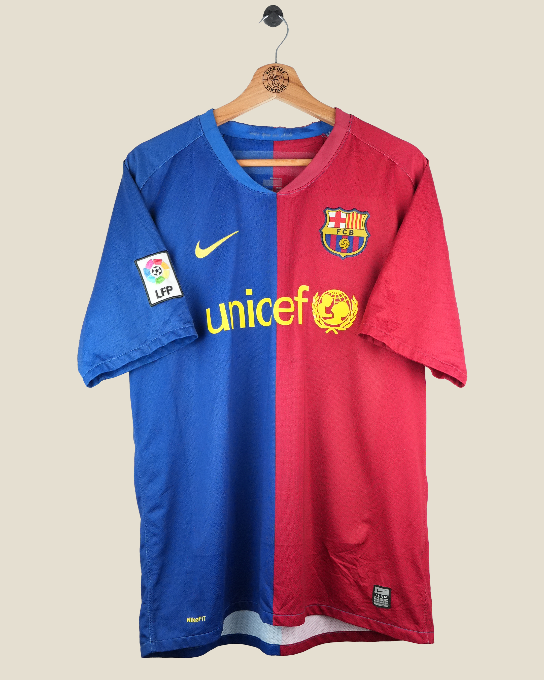 BARCELONA 2008/09 MESSI HOME SHIRT (L) NIKE