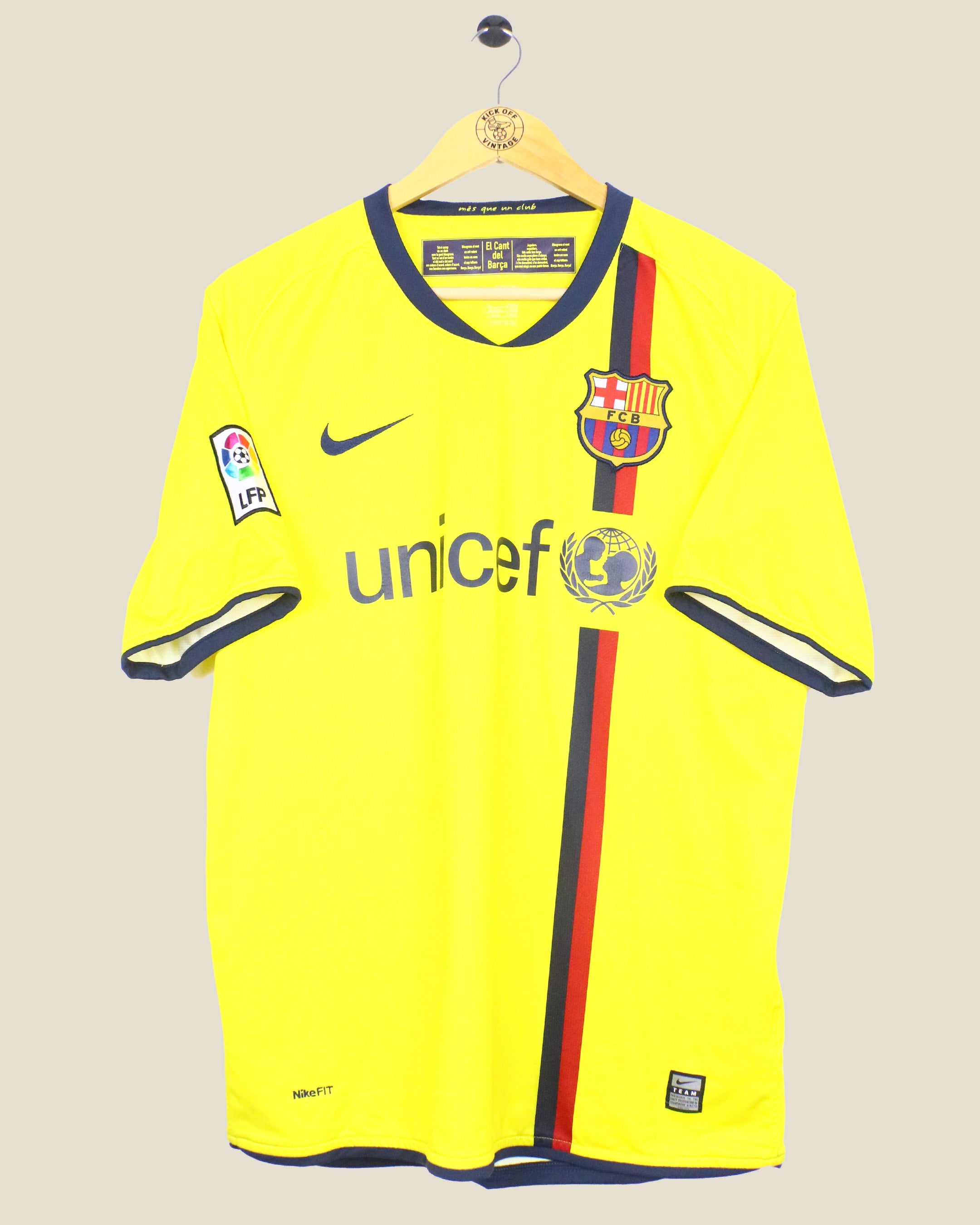 BARCELONA 2008/09 MESSI AWAY (M) NIKE