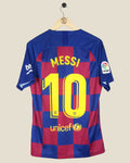 BARCELONA 2019/20 MESSI HOME SHIRT (M) NIKE