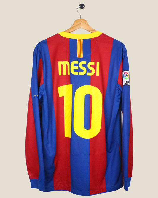 BARCELONA 2010/11 MESSI #10 L/S HOME (M) NIKE