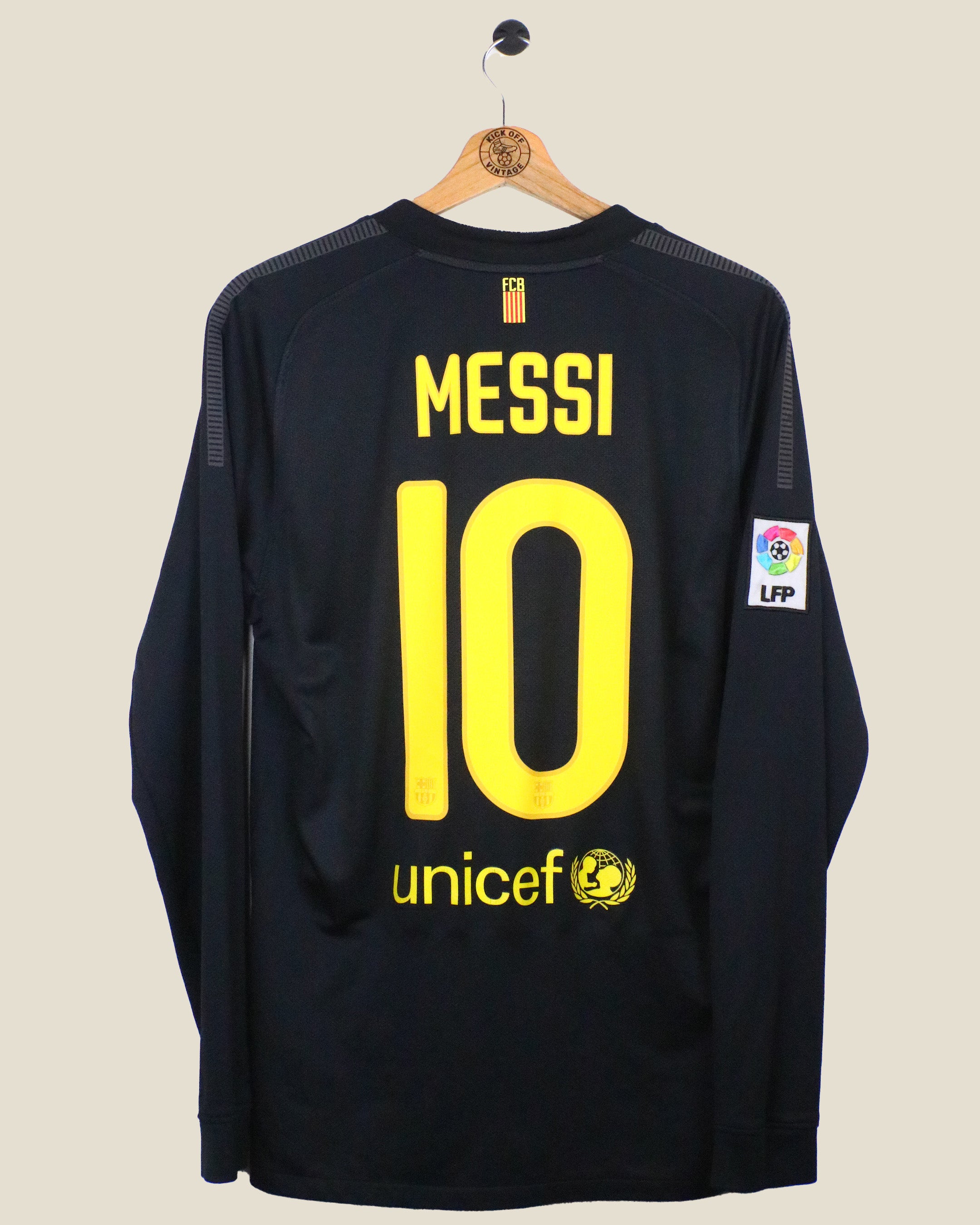 BARCELONA 2011/12 MESSI #10 AWAY L/S (M) NIKE
