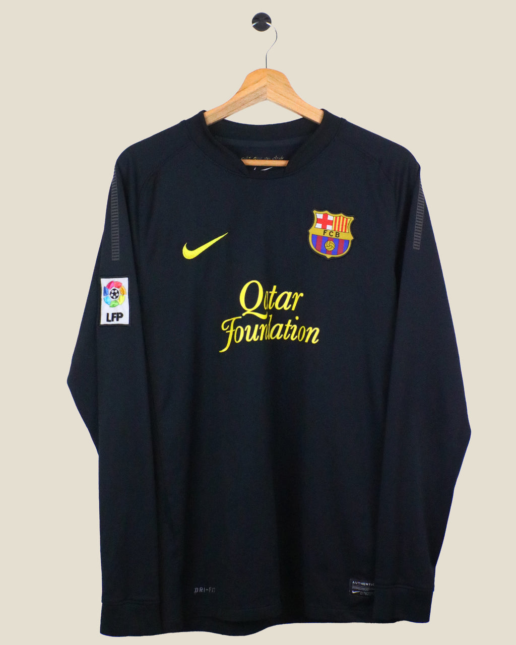 BARCELONA 2011/12 MESSI #10 AWAY L/S (M) NIKE