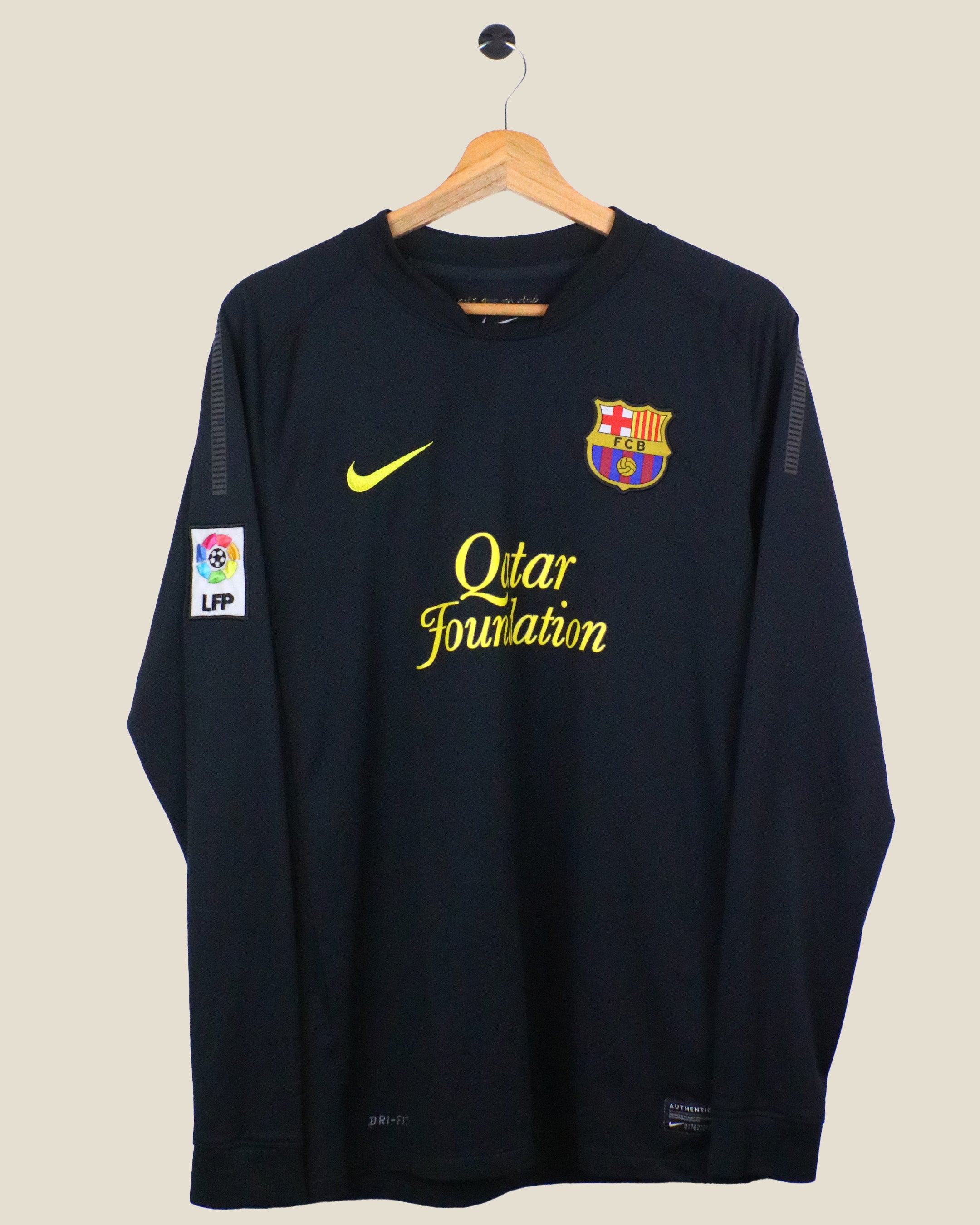 BARCELONA 2011/12 MESSI #10 AWAY L/S (M) NIKE