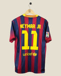 BARCELONA 2013/14 NEYMAR JR HOME SHIRT (M) NIKE