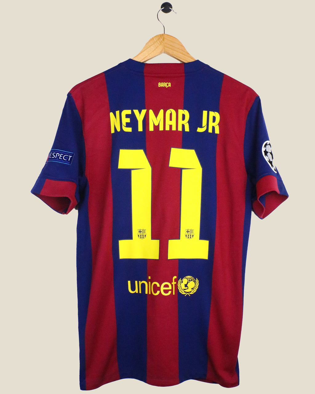 BARCELONA 2014/15 NEYMAR JR. #11 UCL FINAL HOME (M) NIKE
