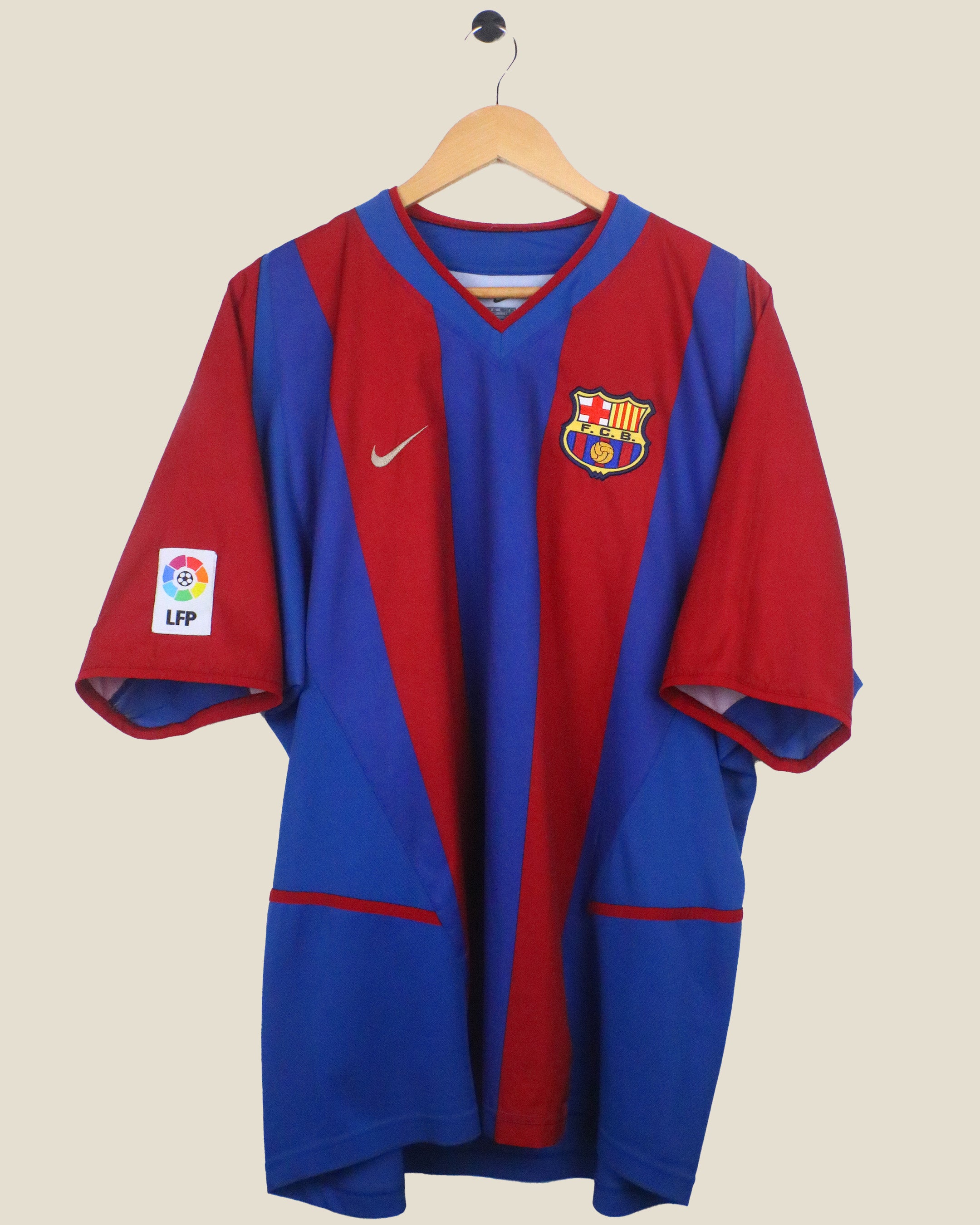 BARCELONA 2002/03 RIQUELME #10 HOME (XL) NIKE