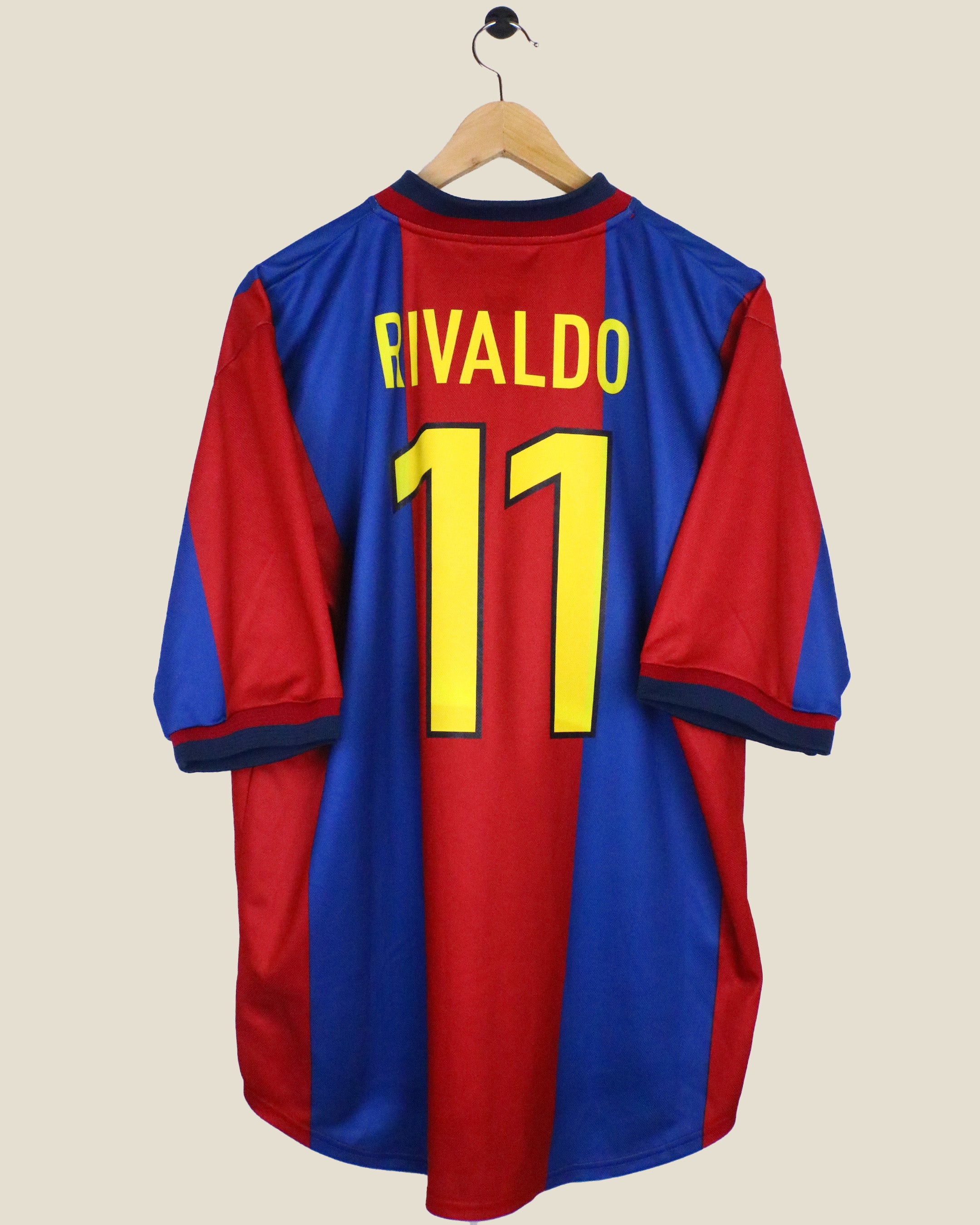 BARCELONA 1998/99 RIVALDO #11 HOME (L) NIKE