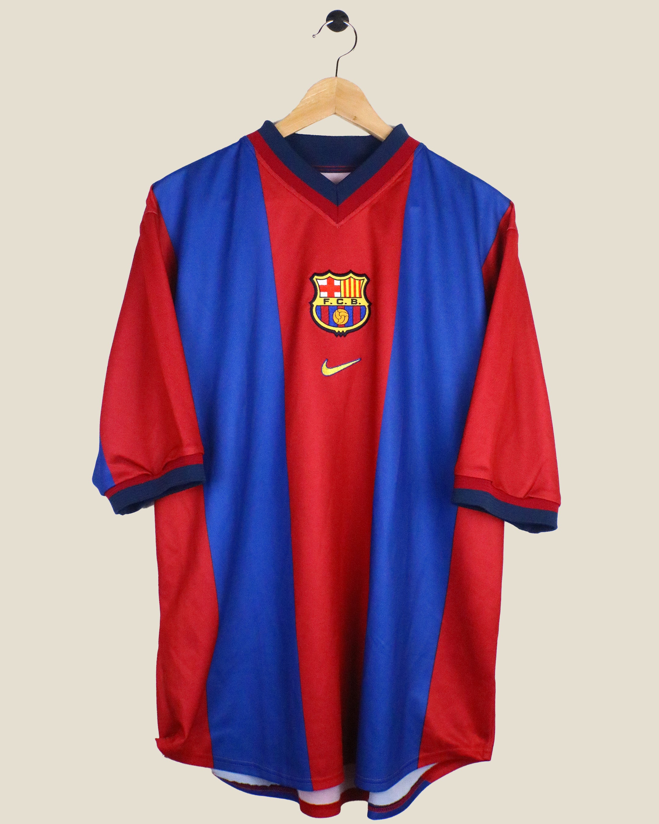 BARCELONA 1998/99 RIVALDO #11 HOME (L) NIKE