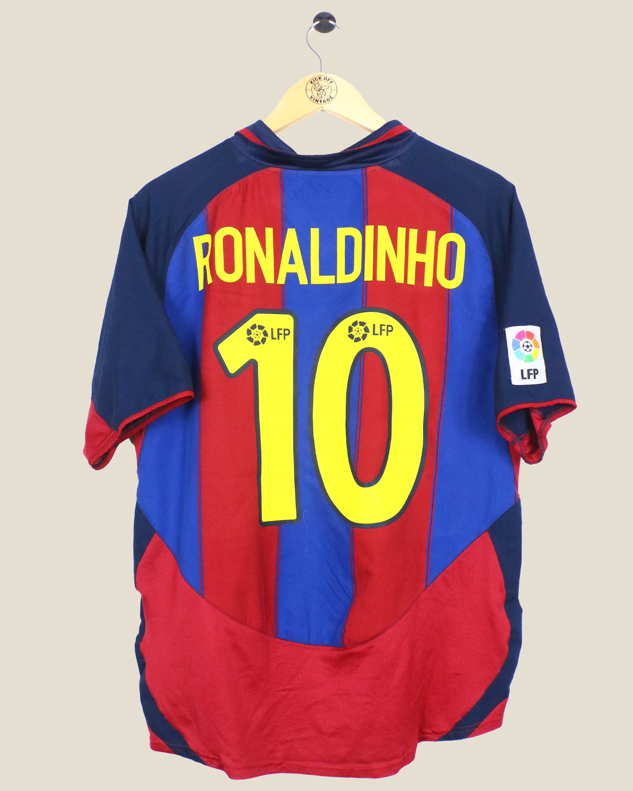 BARCELONA 2003/04 RONALDINHO HOME (M) NIKE