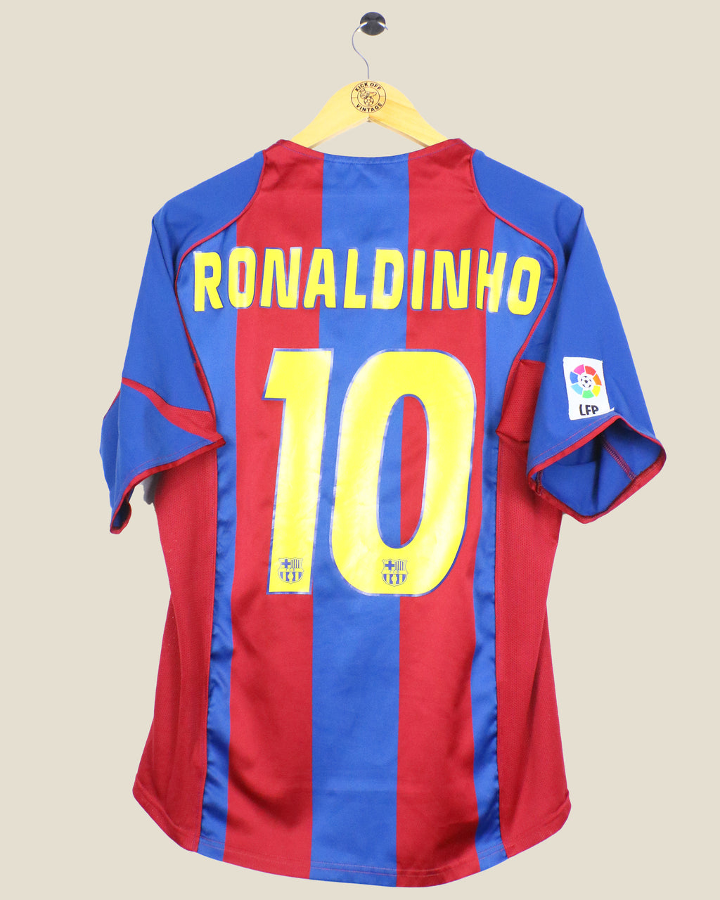 BARCELONA 2004/05 RONALDINHO HOME (M) NIKE
