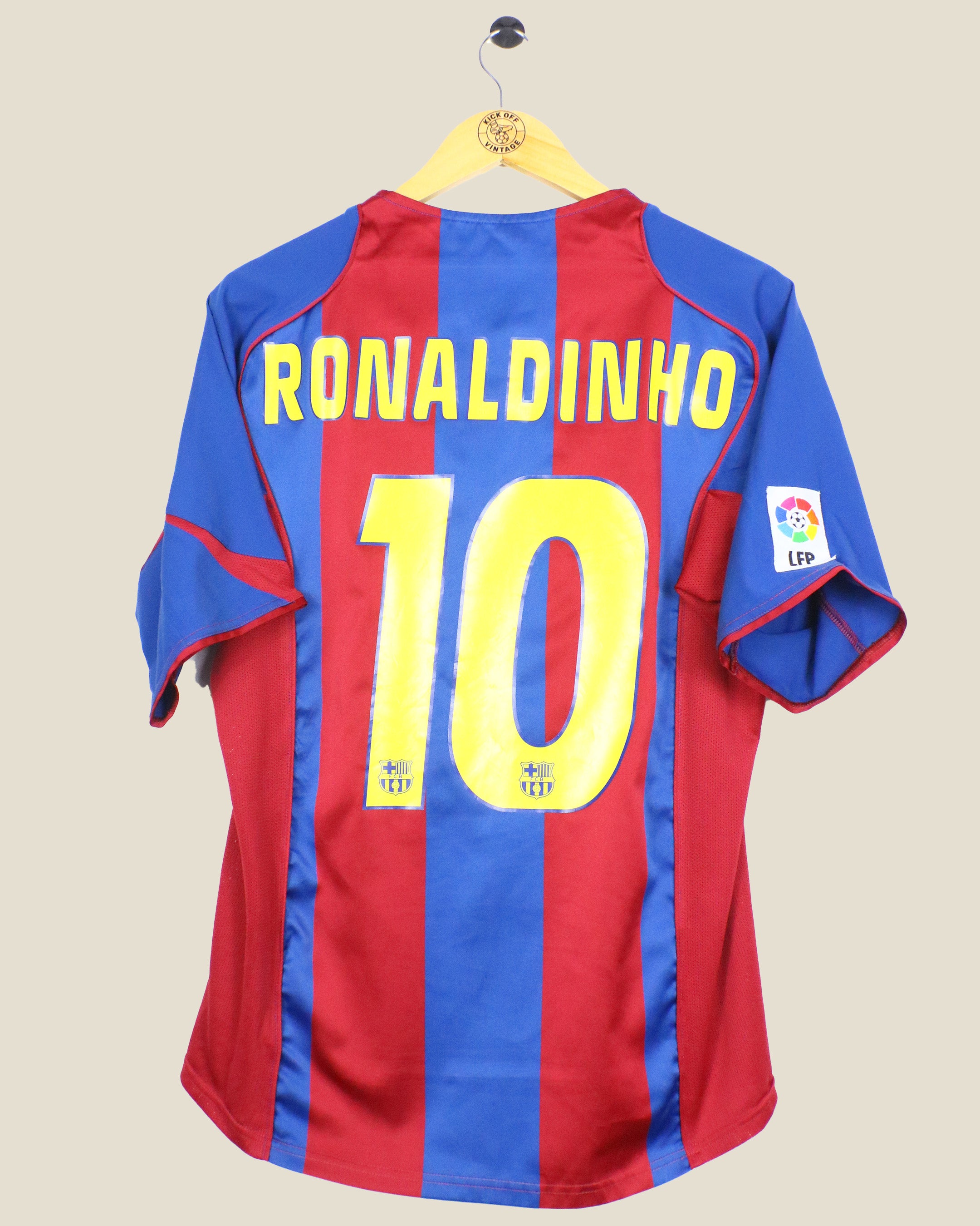 BARCELONA 2004/05 RONALDINHO HOME (M) NIKE