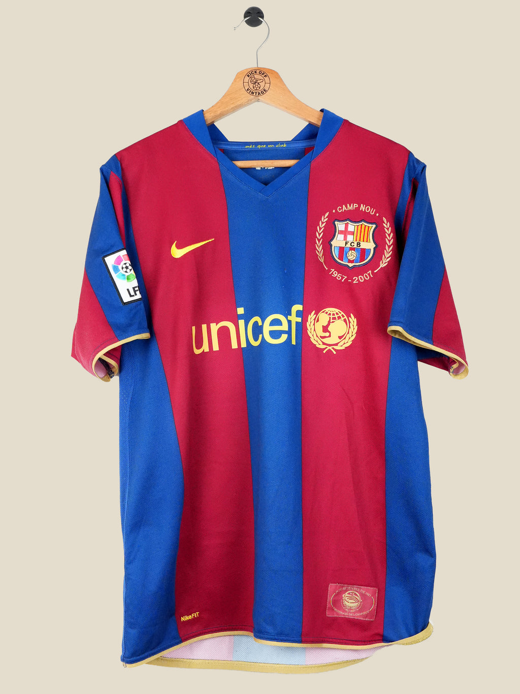 BARCELONA 2007/08 RONALDINHO HOME (M) NIKE