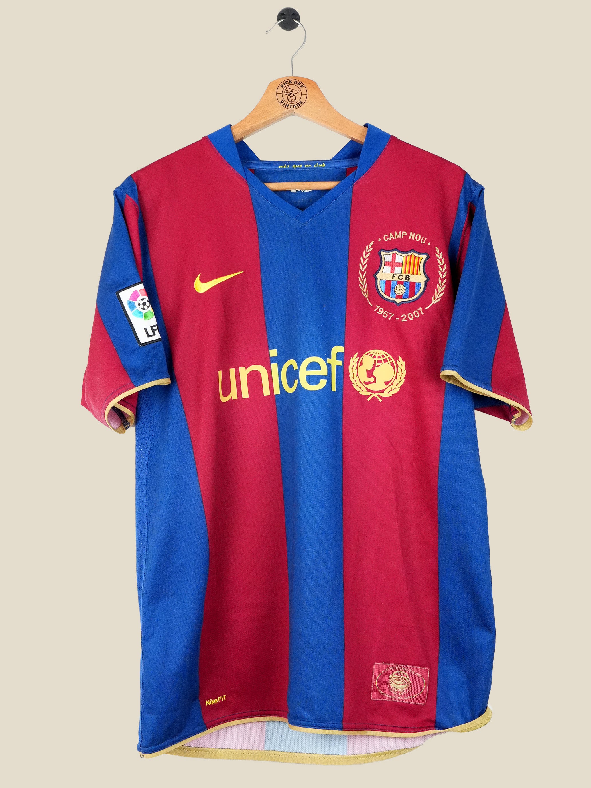 BARCELONA 2007/08 RONALDINHO HOME (M) NIKE