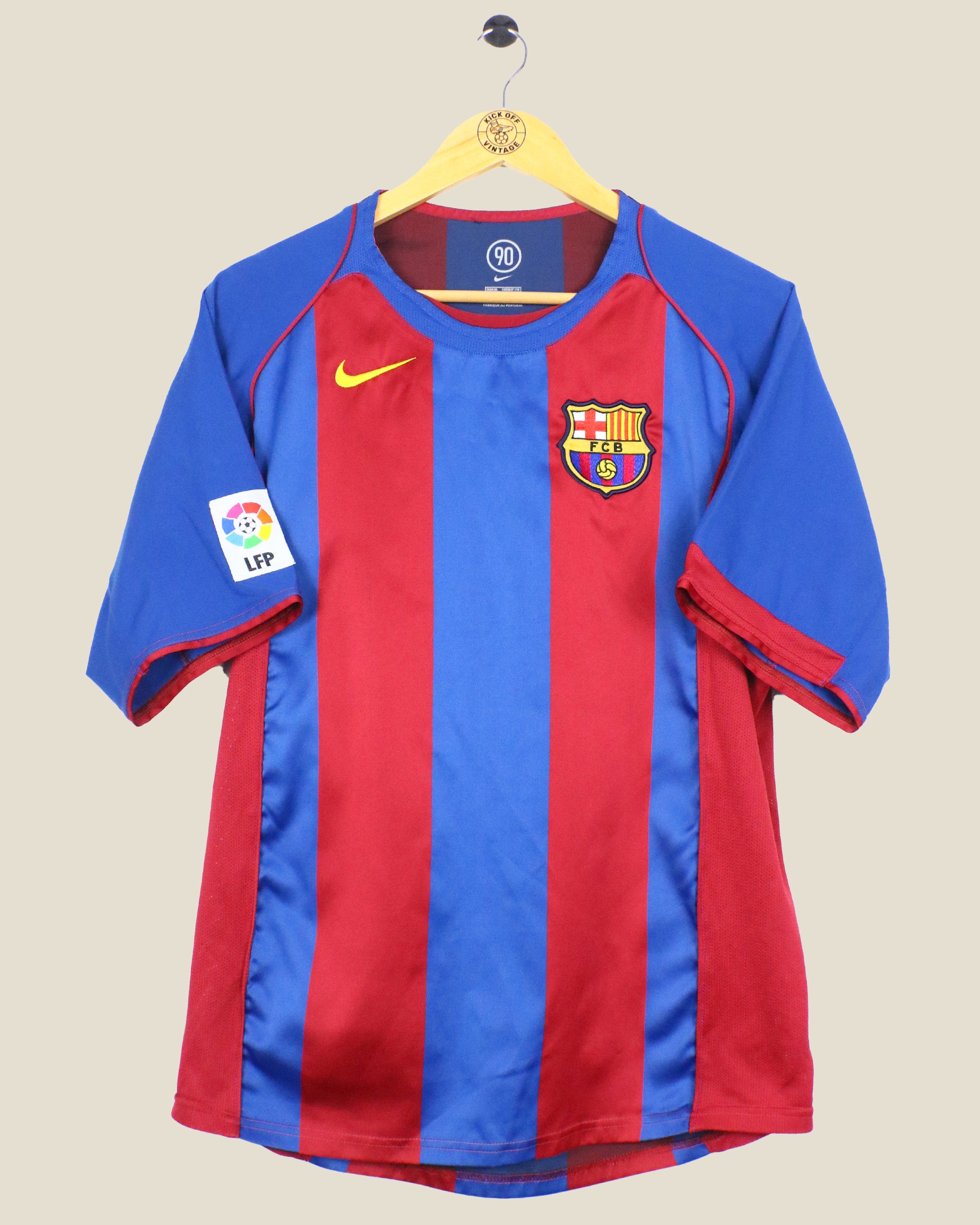 BARCELONA 2004/05 RONALDINHO HOME (M) NIKE
