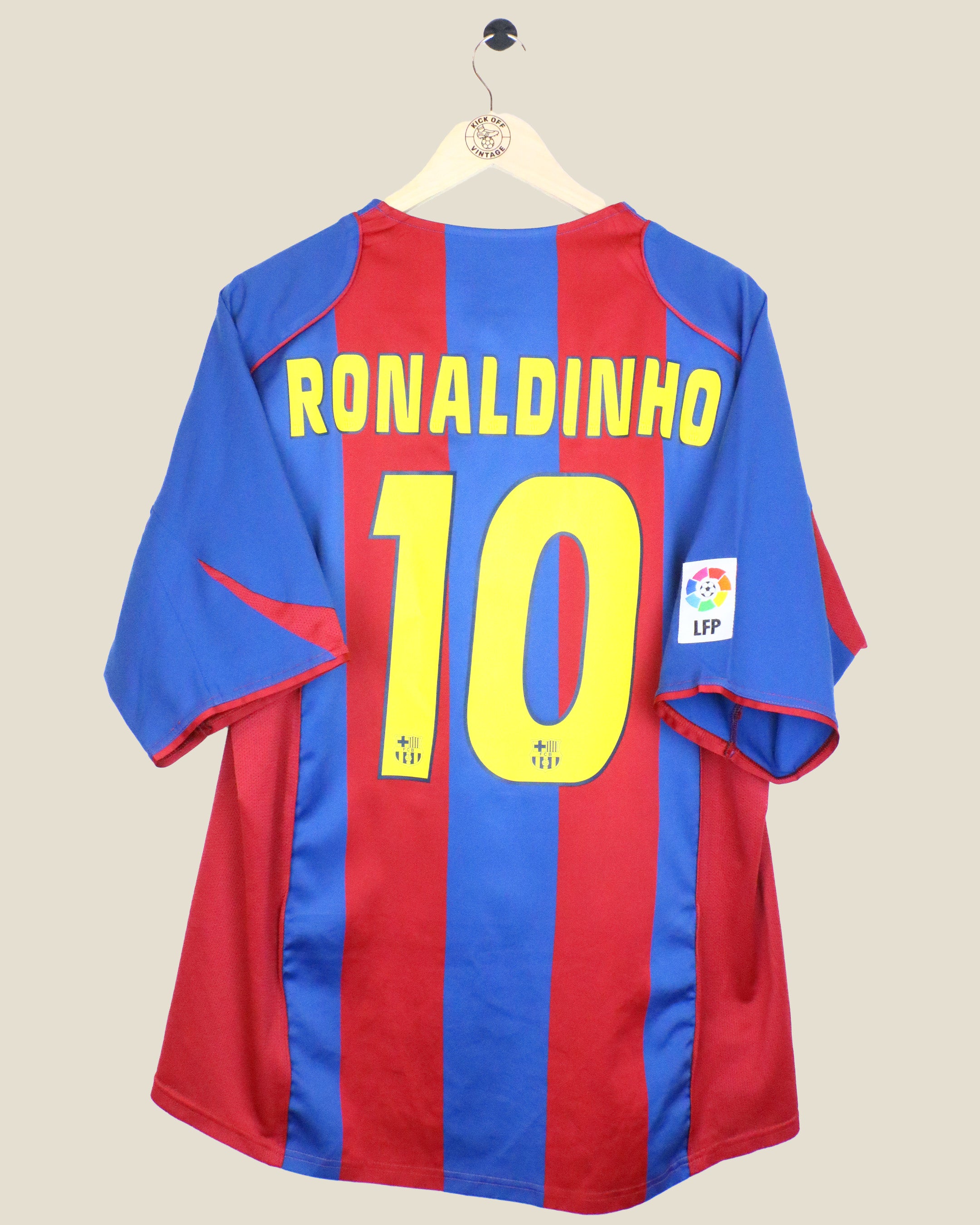 BARCELONA 2004/05 RONALDINHO HOME (XL) NIKE