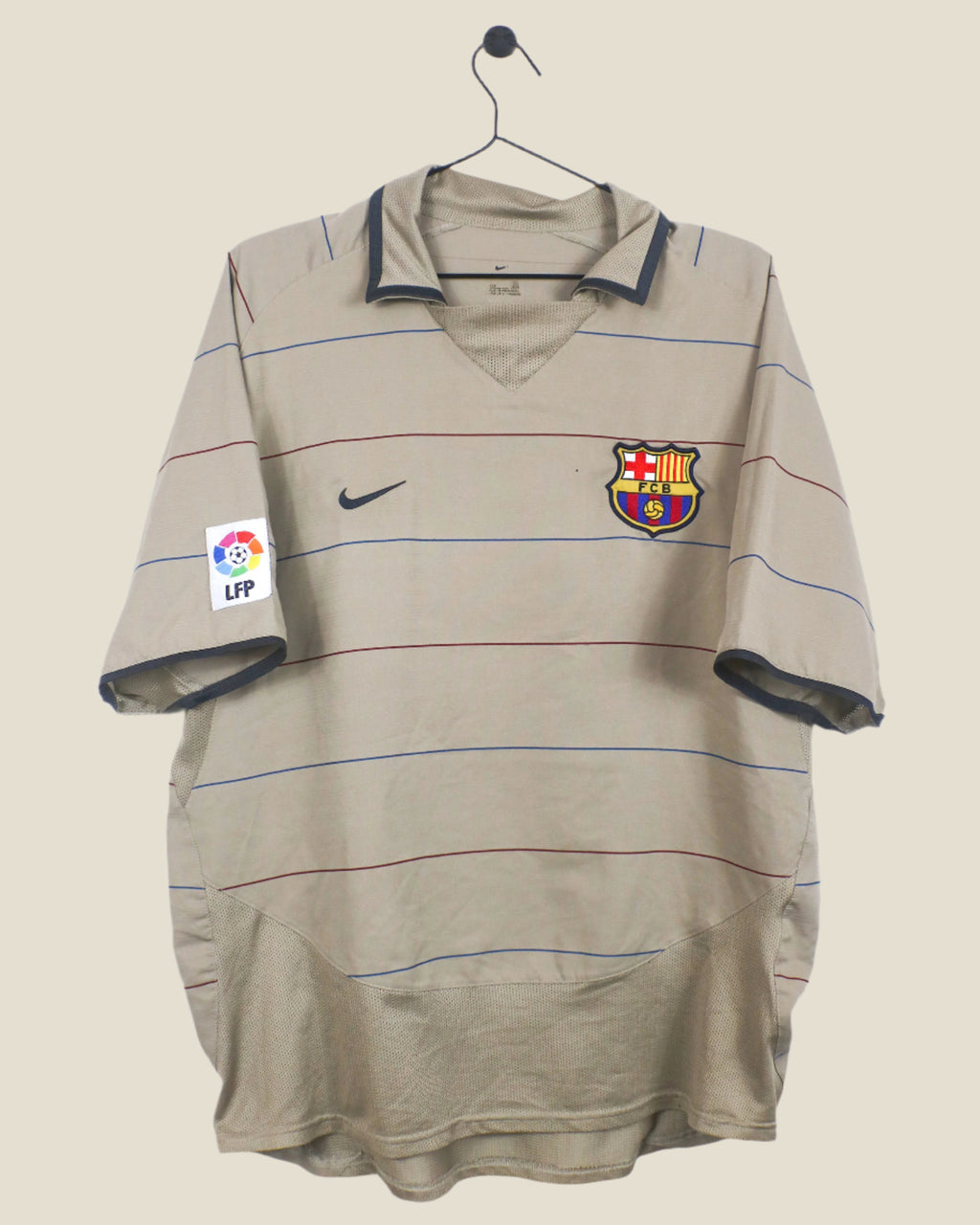 BARCELONA 2003/04 RONALDINHO #10 AWAY SHIRT (XL) NIKE