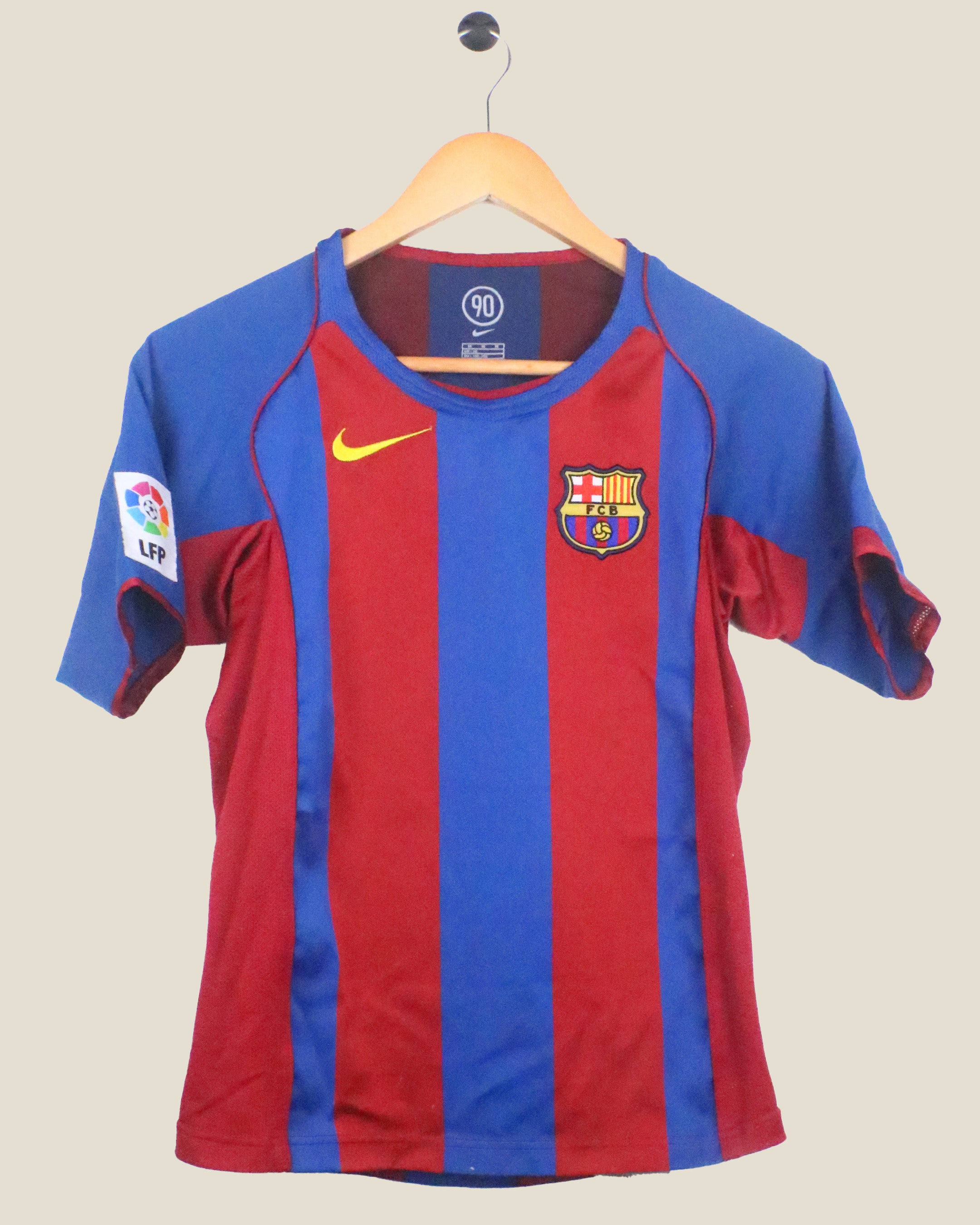 BARCELONA 2005/06 RONALDINHO #10 HOME (KIDS M) NIKE