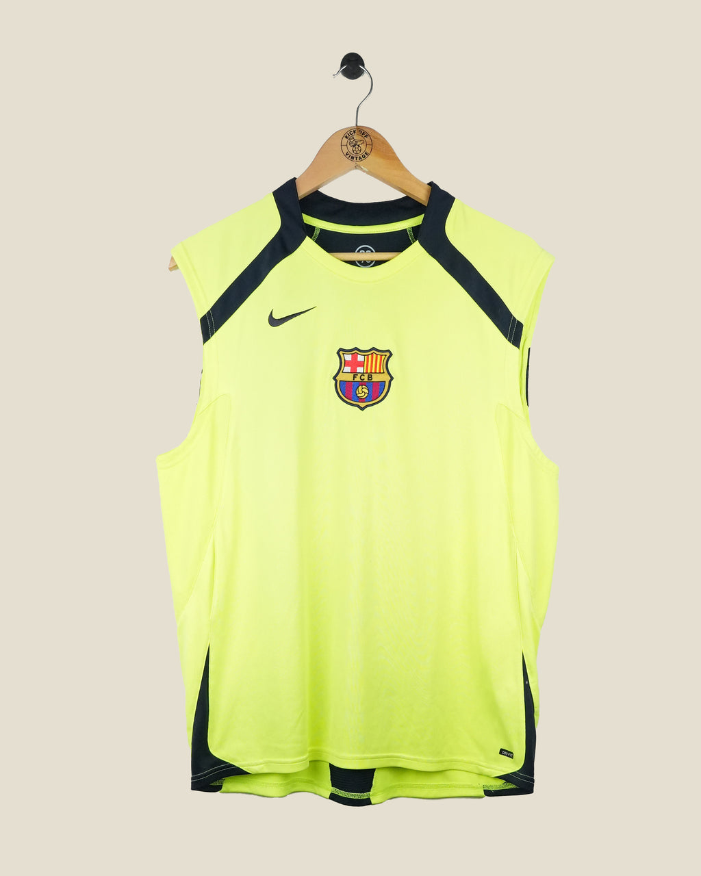 BARCELONA 2004/05 SLEEVELESS SHIRT (L) NIKE