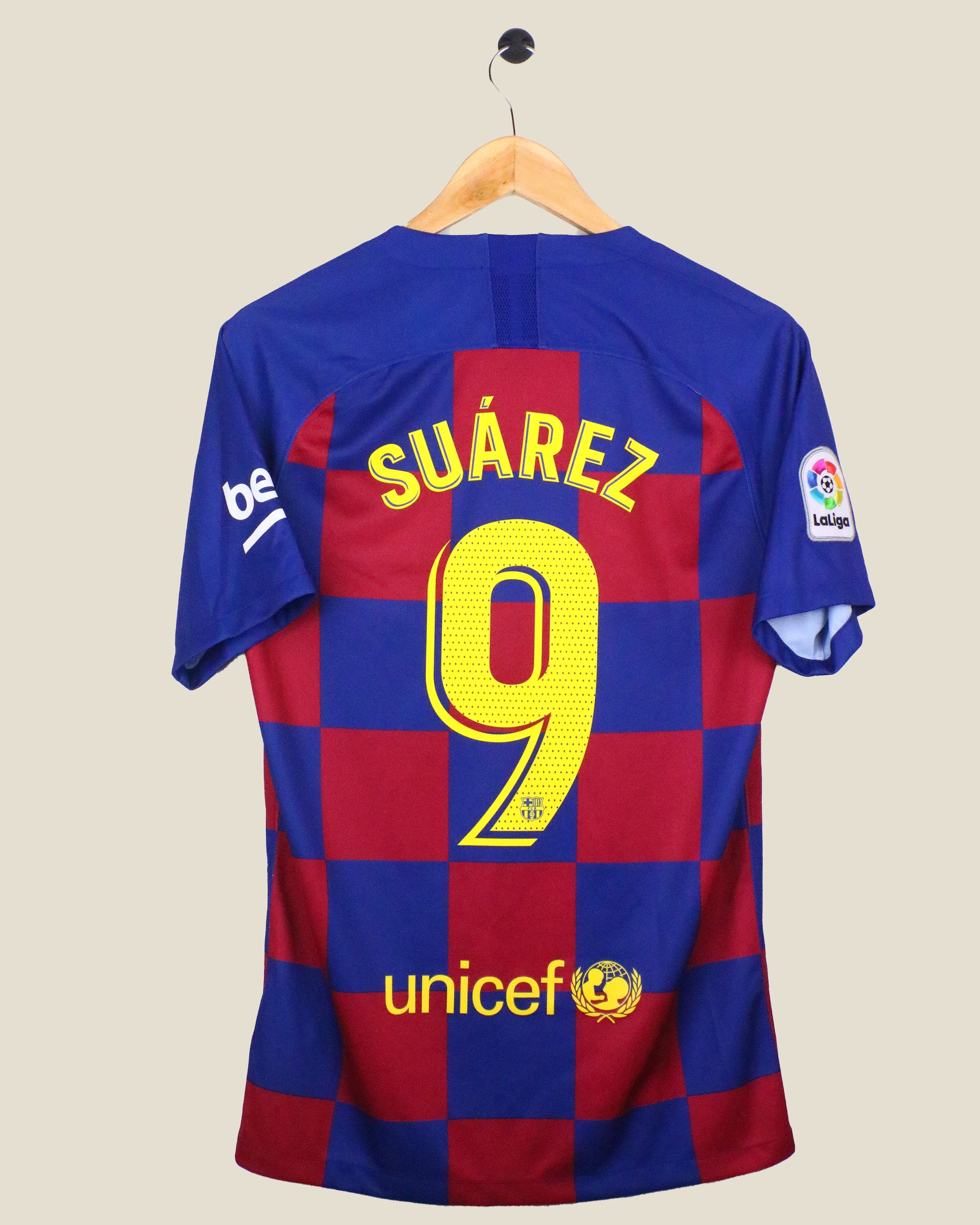 BARCELONA 2017/18 SUAREZ #9 HOME (S) NIKE