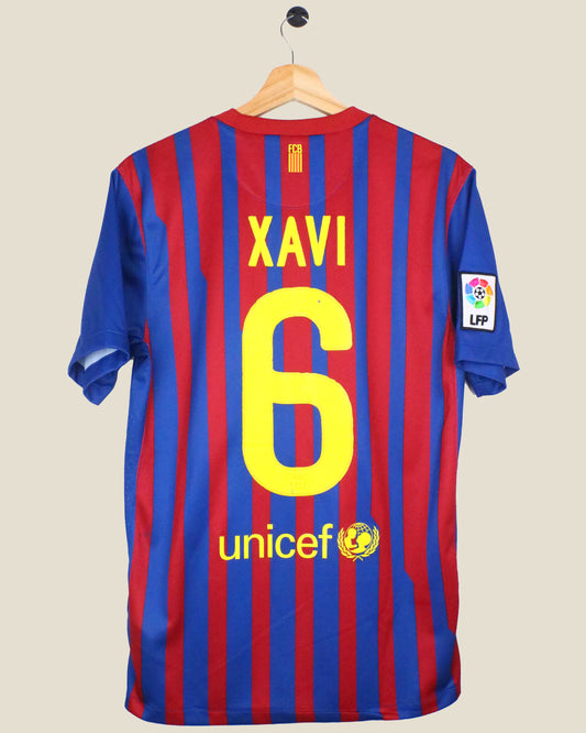BARCELONA 2011/12 XAVI #6 HOME (S) NIKE