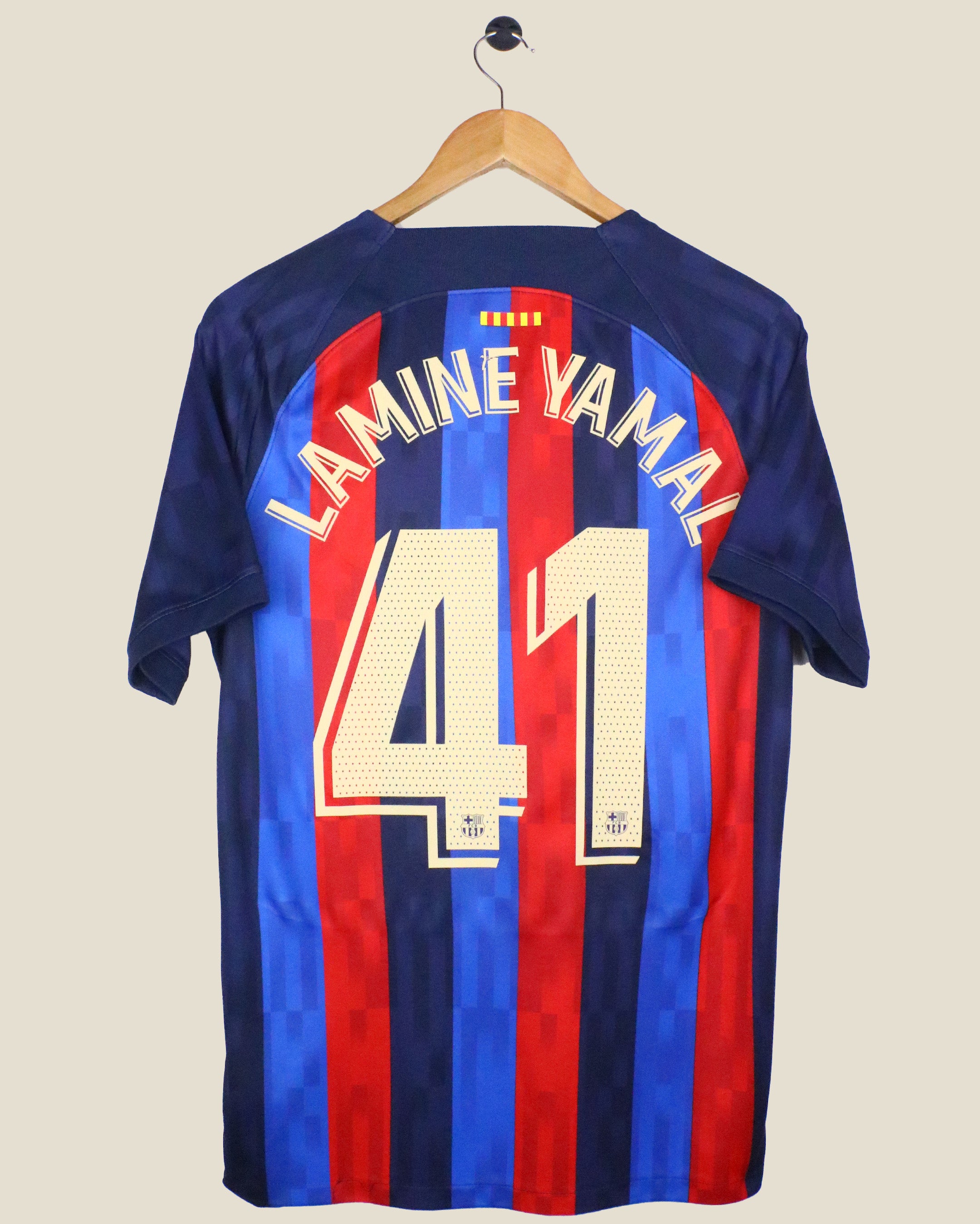 BARCELONA 2022/23 LAMINE YAMAL #41 HOME (M) NIKE