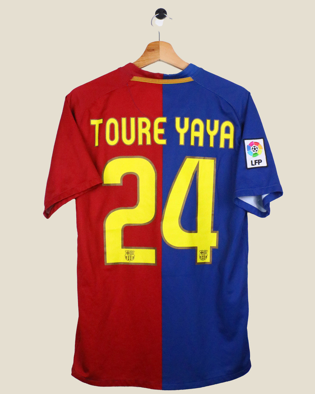 BARCELONA 2008/09 YAYA TOURE #24 HOME (S) NIKE